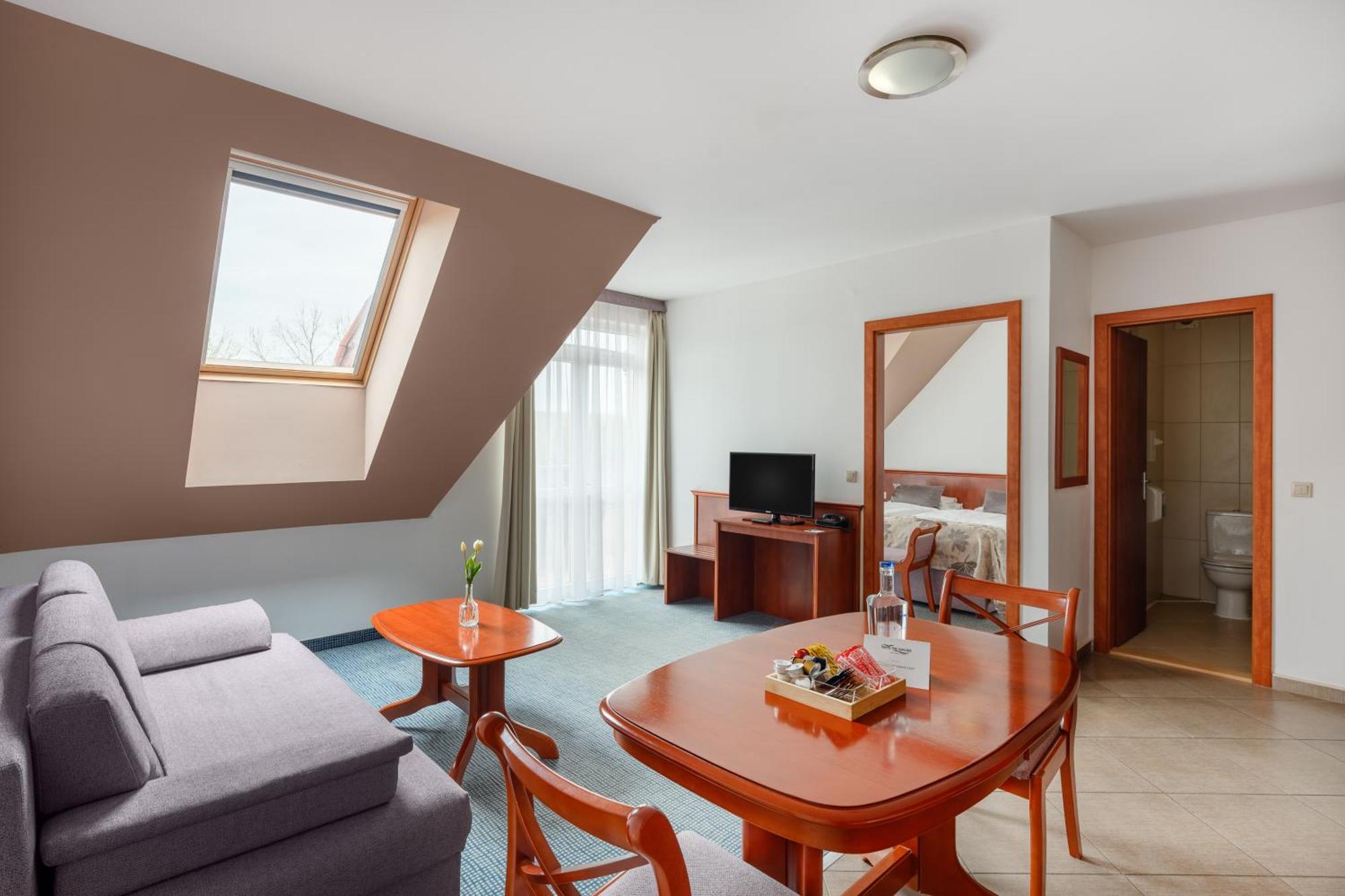 Apartament typu Superior z 1 sypialnią i balkonem